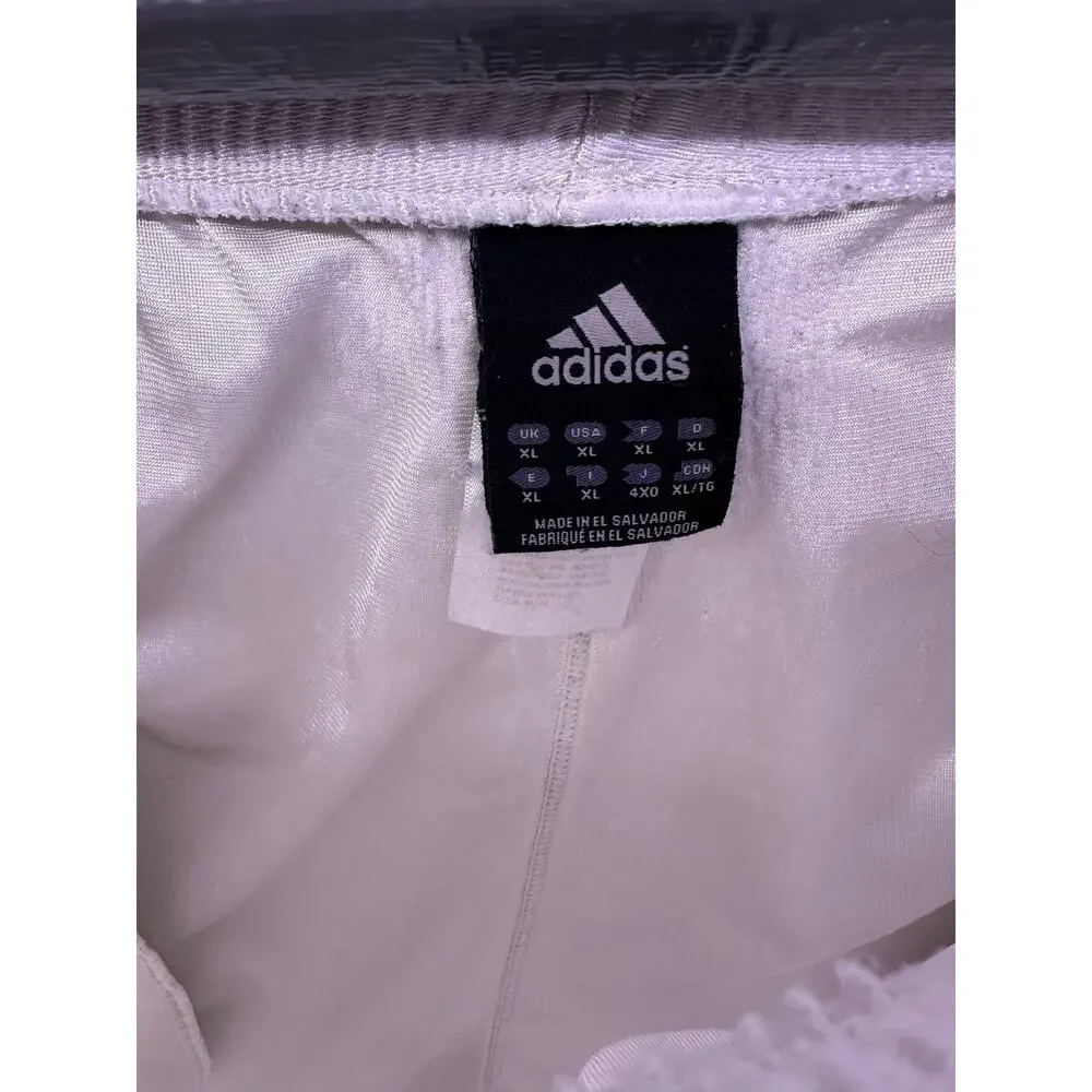 Vintage Adidas White and Black Shorts 2010 Tab Size XL